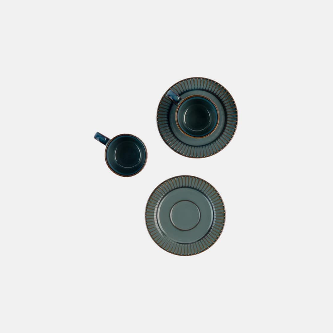 Teal Espresso Cup - Set of 2