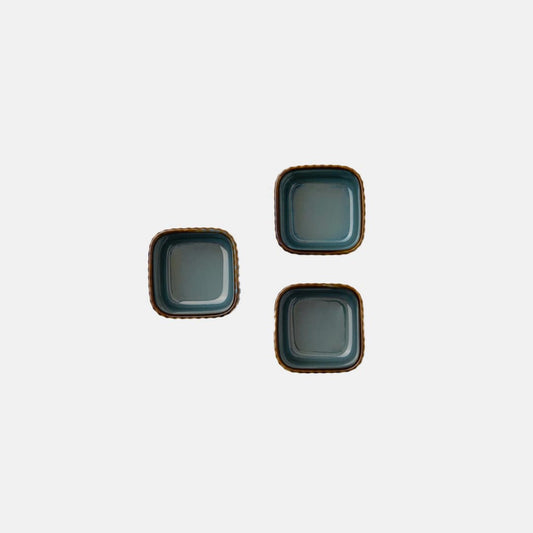 Teal Cube - Set of 3