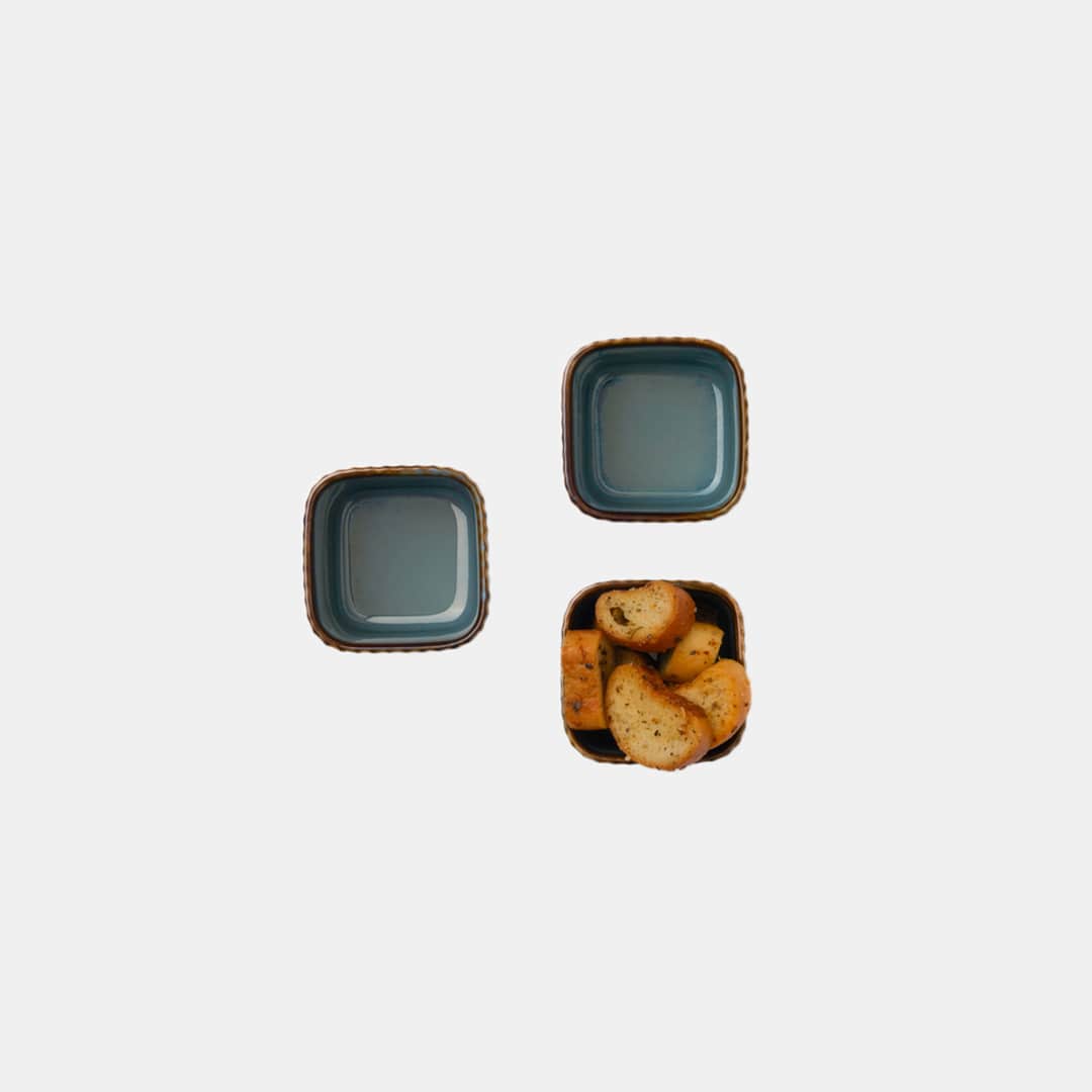Teal Cube - Set of 3