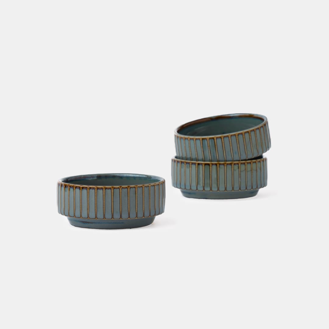 Teal Cirque - Set of 3