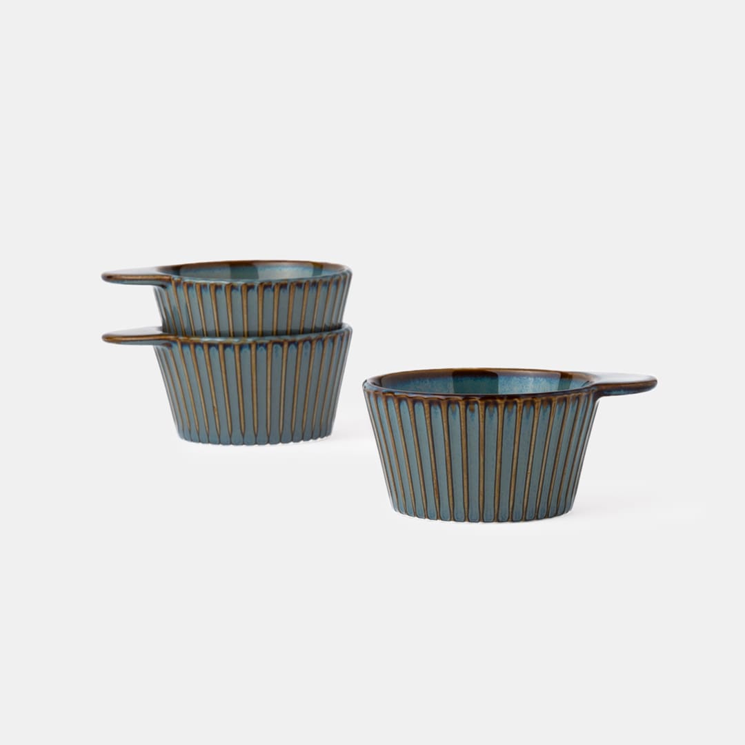 Teal Cup - Set of 3