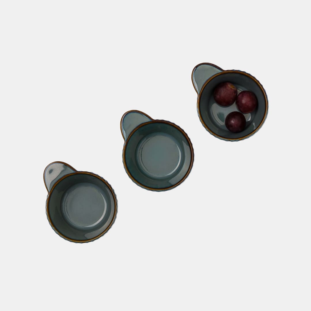 Teal Cup - Set of 3