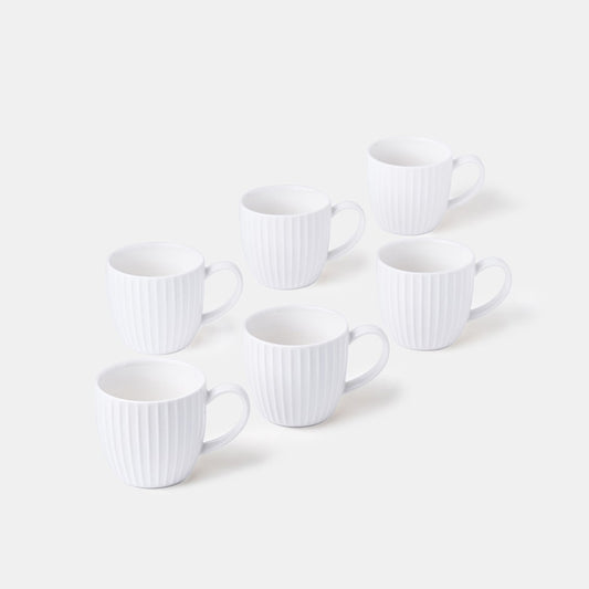 White Espresso Cup - Set of 6