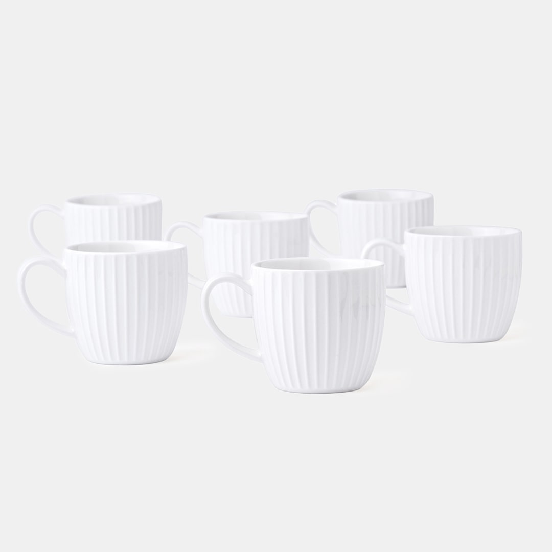 White Espresso Cup - Set of 6