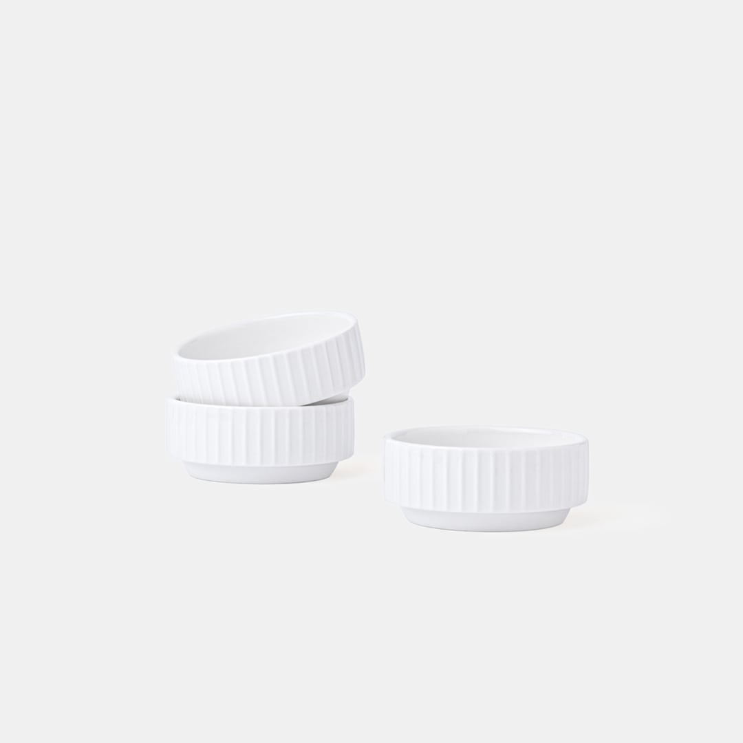 White Cirque - Set of 3