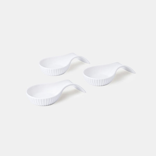White Resting Bowl - Set of 3