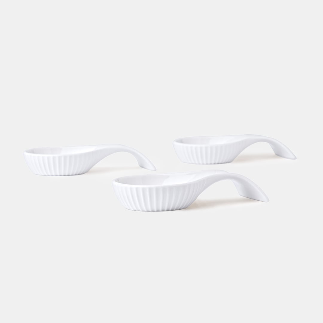 White Resting Bowl - Set of 3