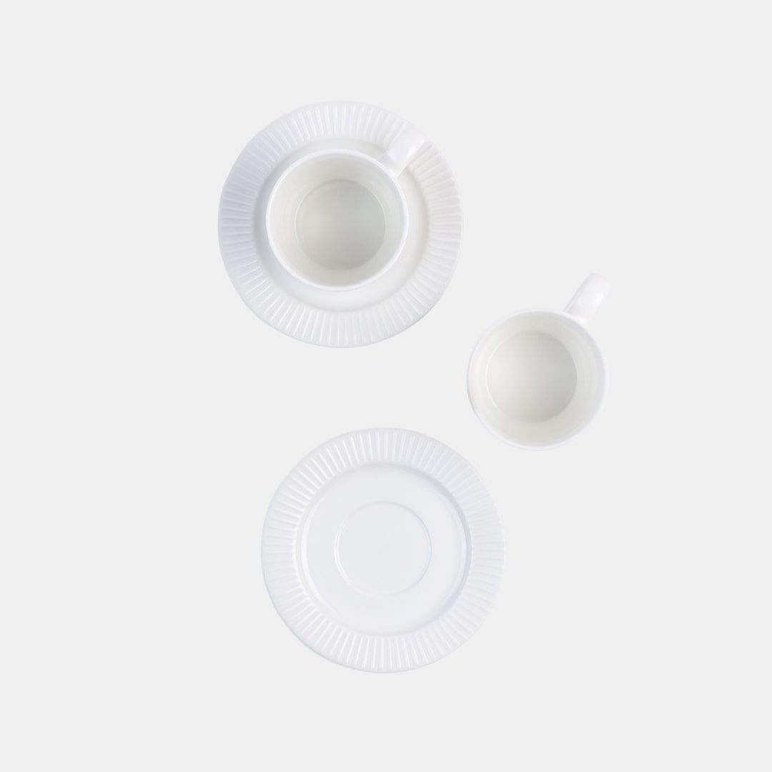 White Espresso Cup - Set of 2