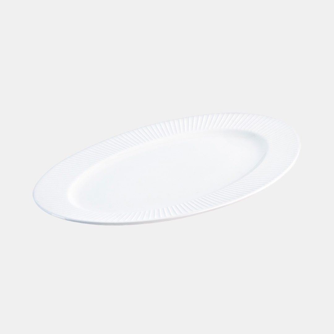 White Oval Platter