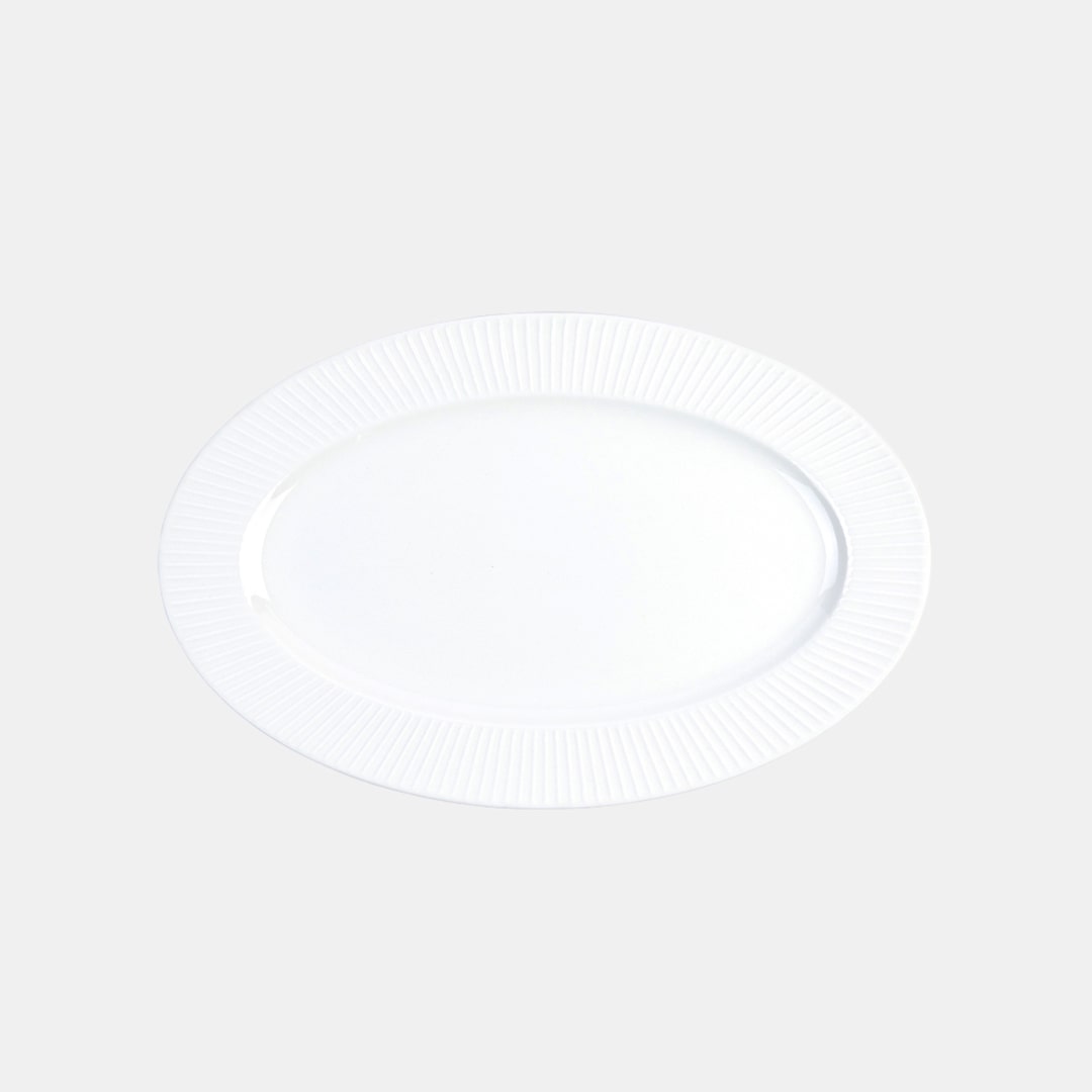 White Oval Platter