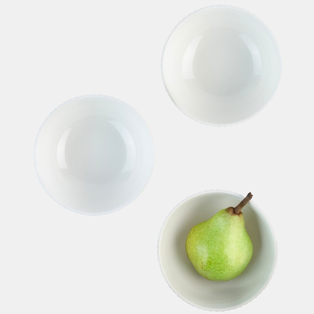 White Bowl 12 - Set of 3