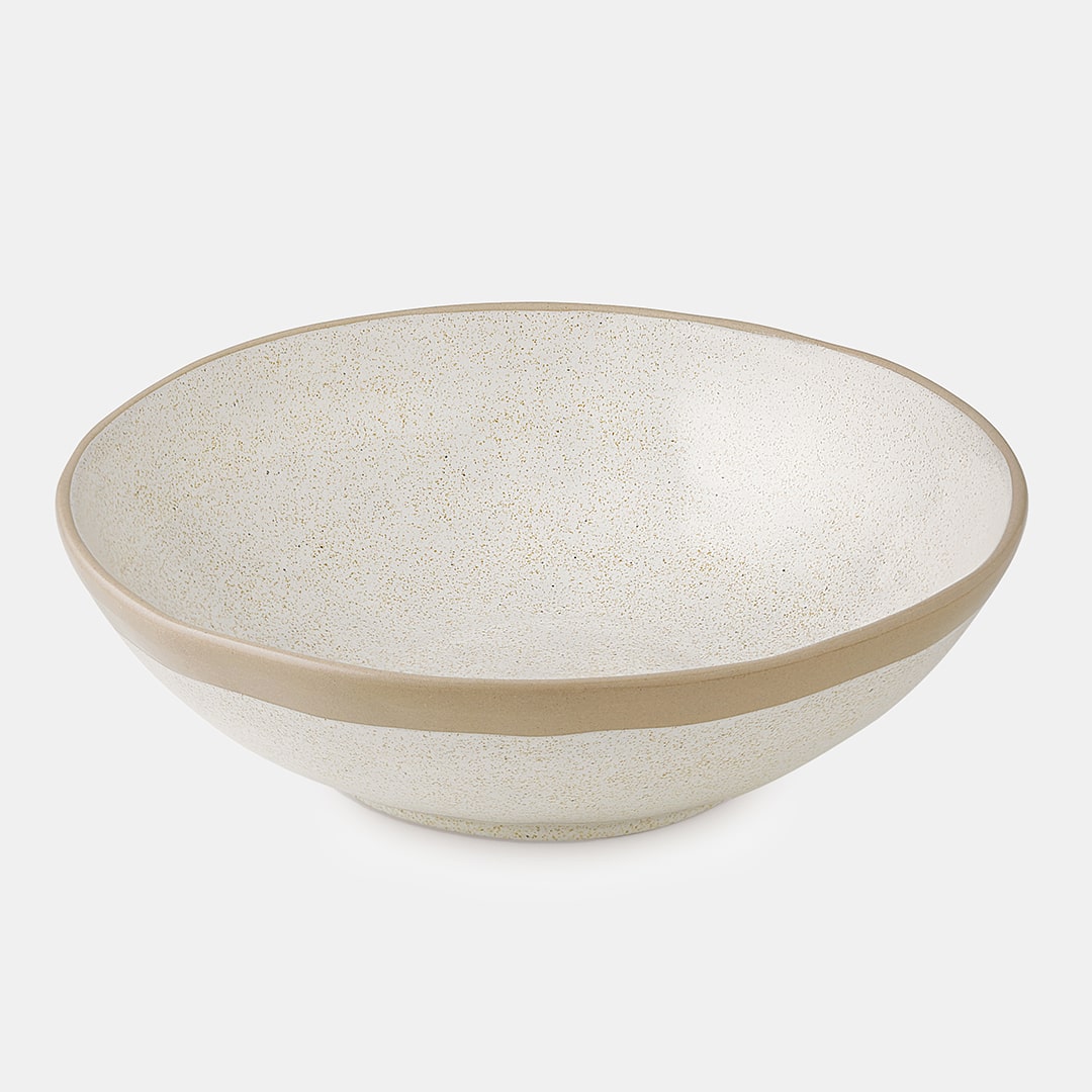Fossil Shallow Bowl 18