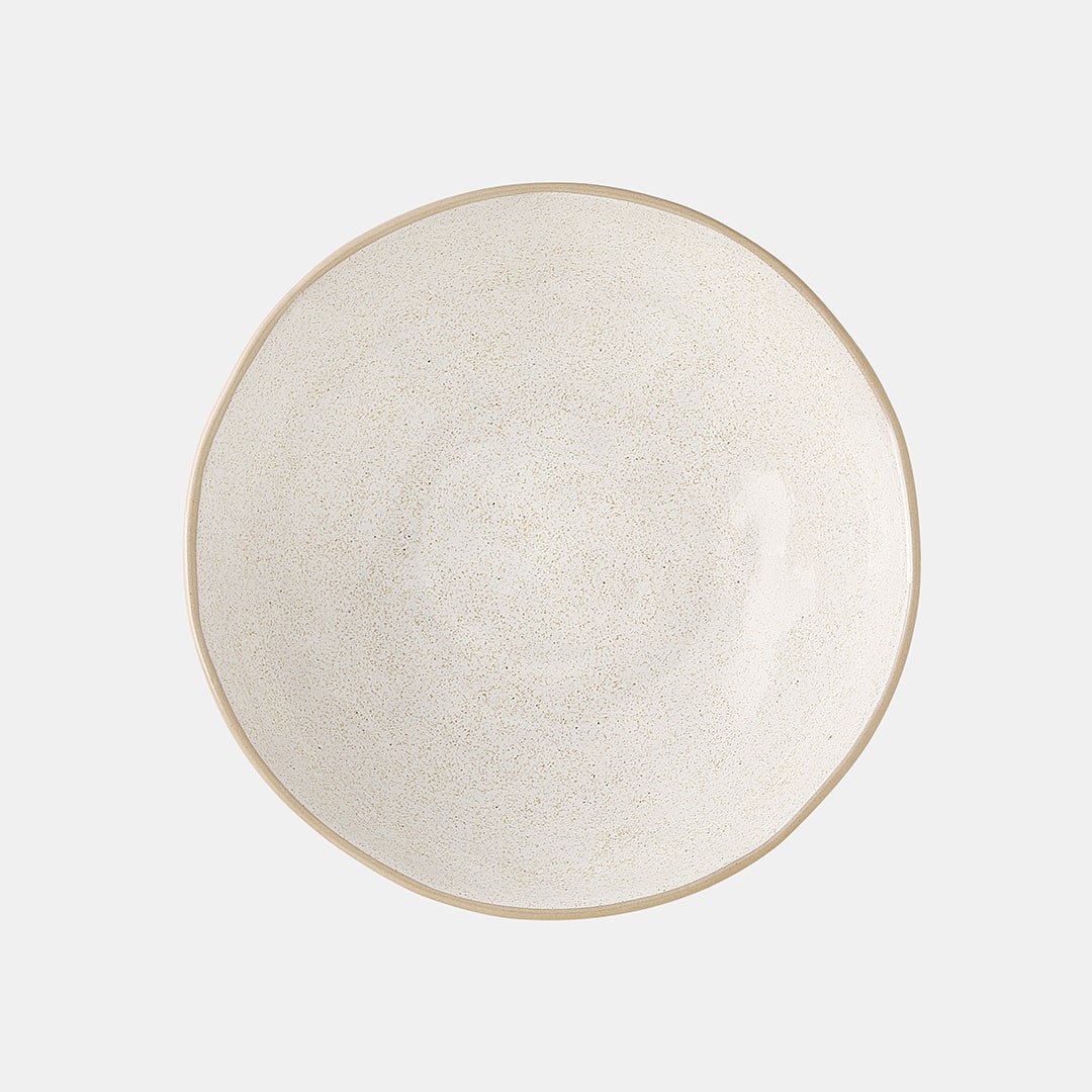 Fossil Shallow Bowl 18