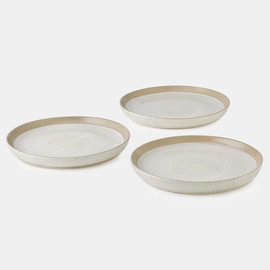 Fossil Quarter Plate - Set of 3
