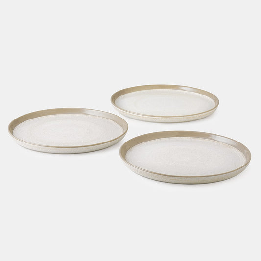 Fossil Dinner Plate - Set of 3
