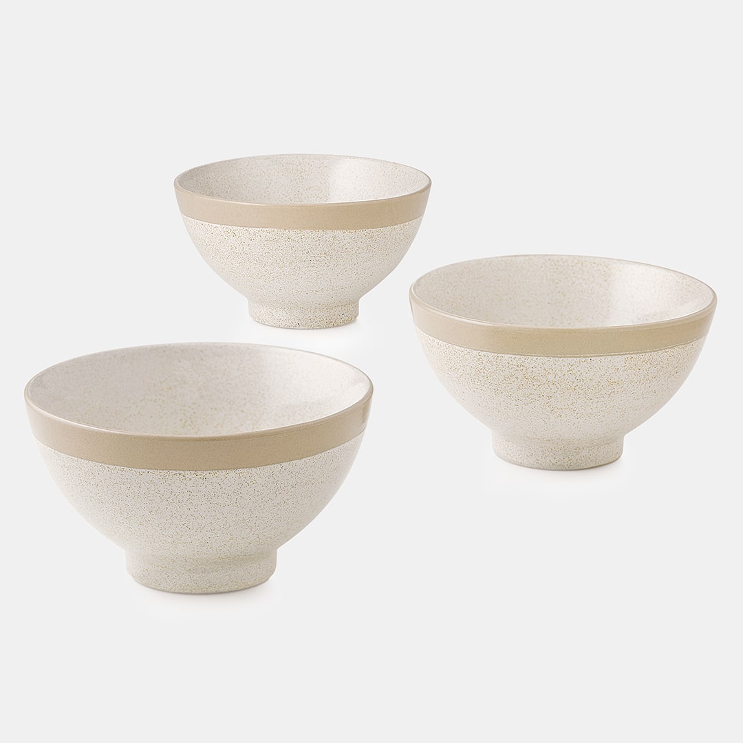 Fossil Bowl 10 - Set of 3