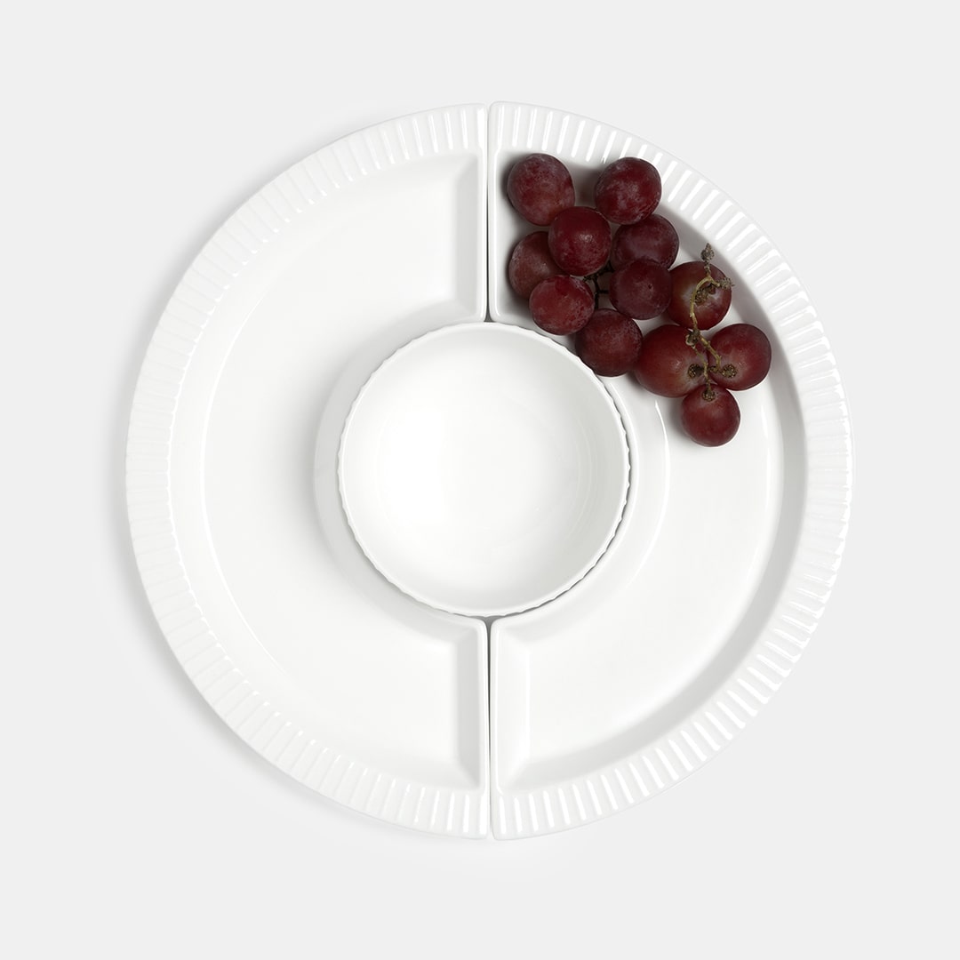 White Appetiser Set - 1