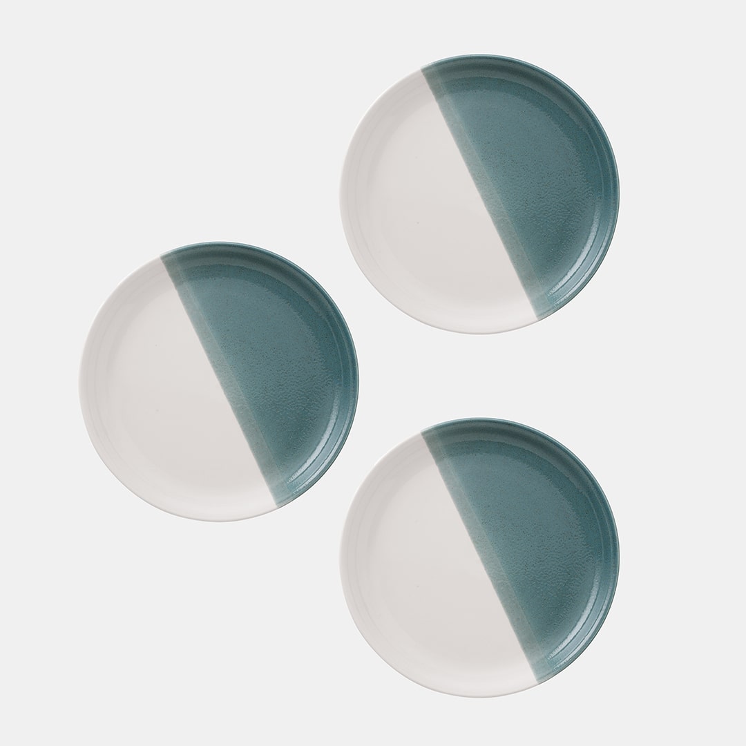 Ocean Quarter Plate - Set of 3