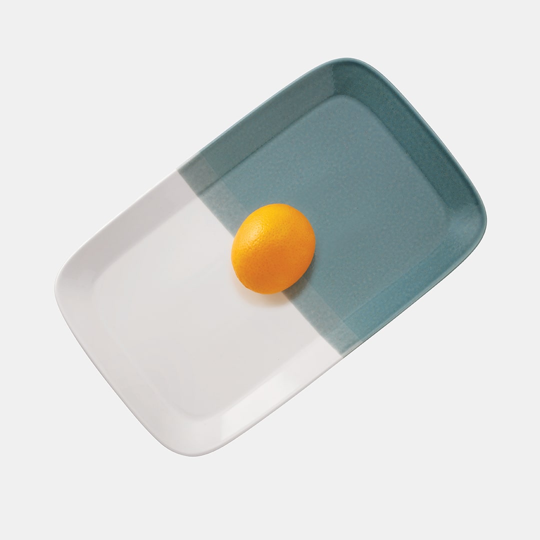 Ocean Rectangle Platter 22