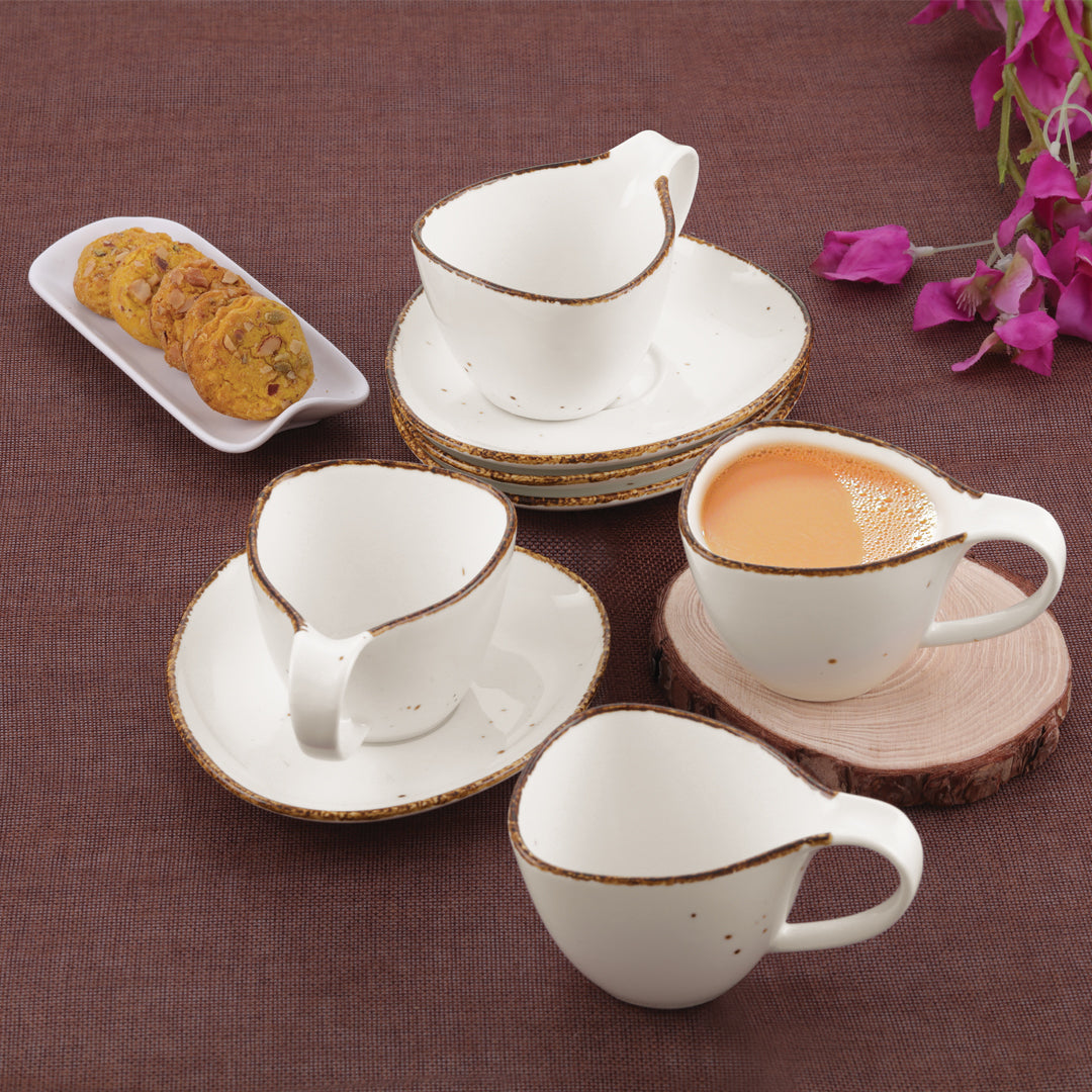 Low Tide Cup White - Set of 4