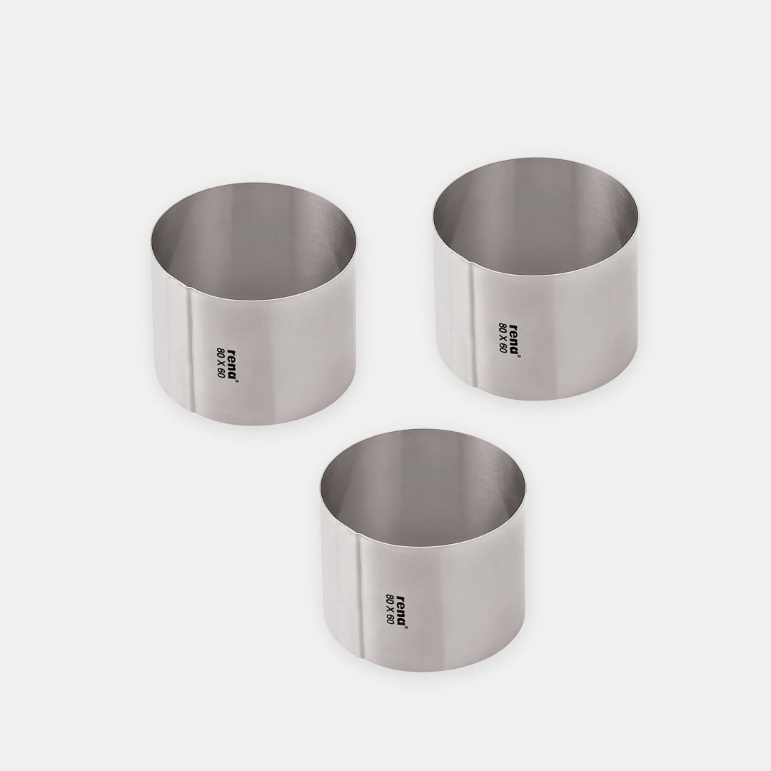 Food Ring 80 mm (3 Pcs Set)